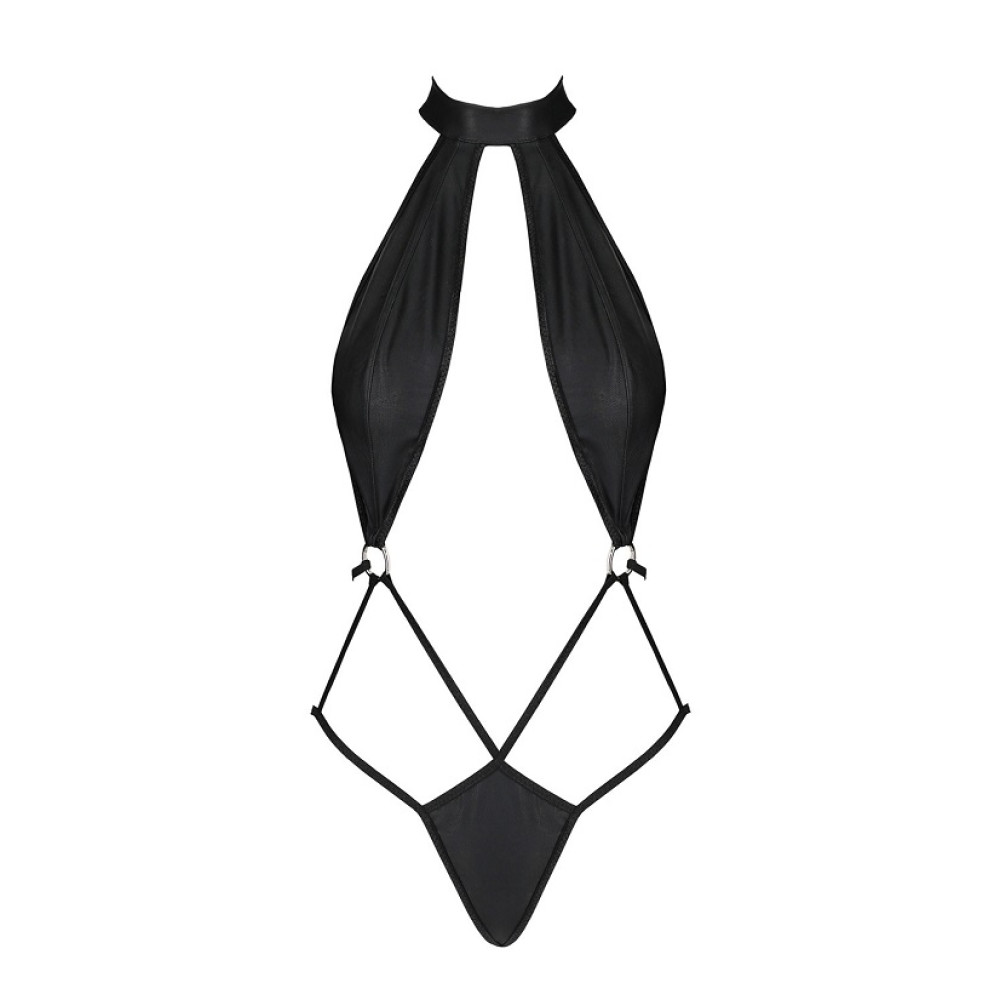 Боди Passion Jannies, черное, S/M, фото №3 — секс шоп Украина, NO TABOO