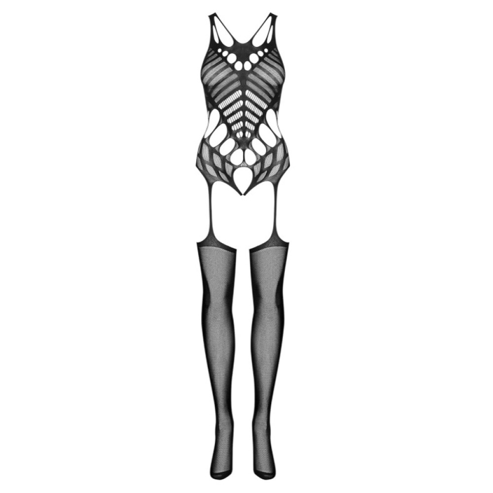 Комбинезон сетка Obsessive Bodystocking G139, черный, One Size, фото №3 — секс шоп Украина, NO TABOO