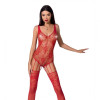 Комбинезон Passion BS074, красный, One size, фото №1 — секс шоп Украина, NO TABOO