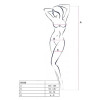 Комбинезон сетка Passion BS068, черный, One size, фото №3 — секс шоп Украина, NO TABOO