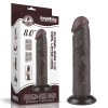 Фаллоимитатор на присоске Lovetoy Sliding-Skin Dual Layer Dong, черный, 20 х 3.8 см фото №2 — секс игрушки: Украина, NO TABOO