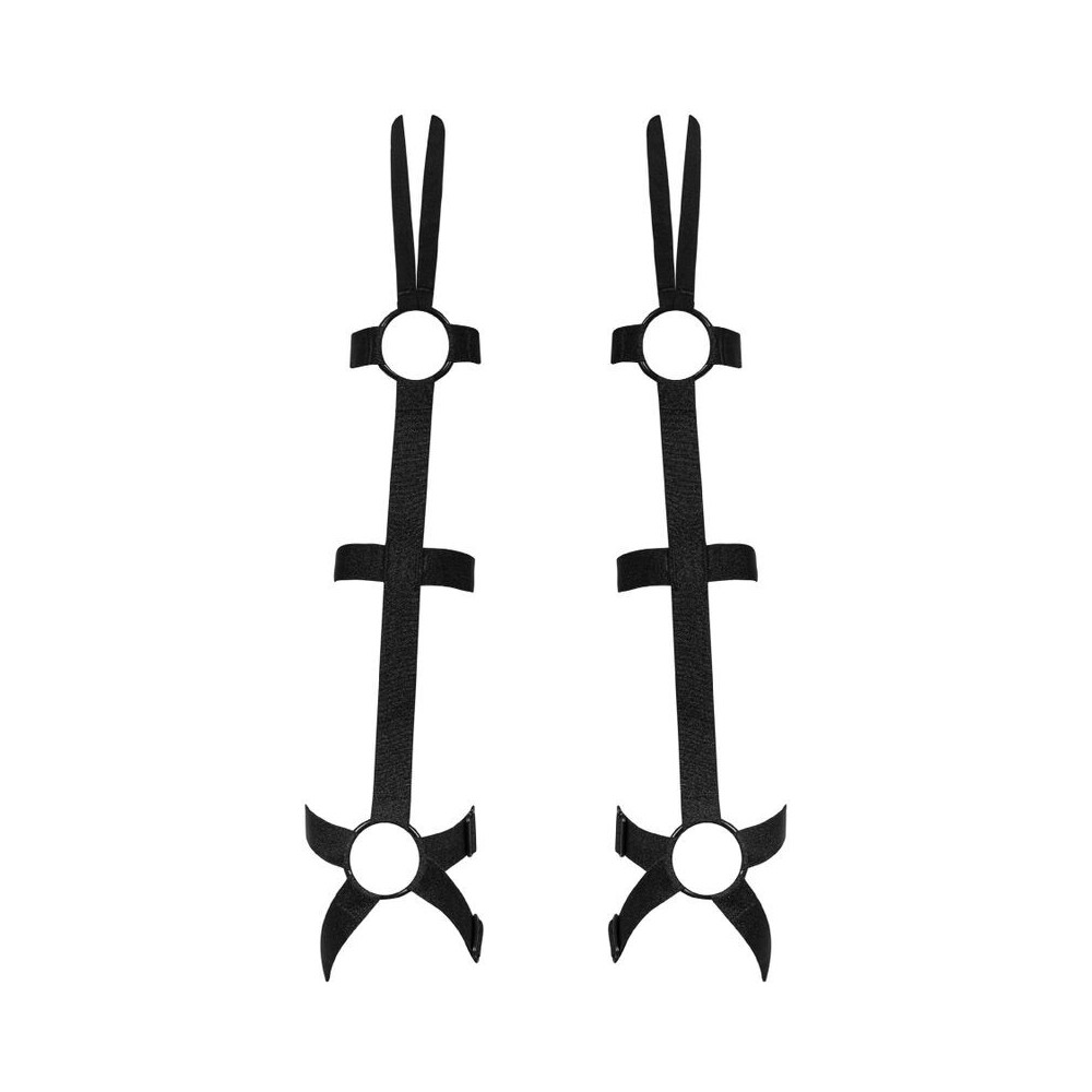 Портупея для рук Obsessive Armares arm harness, черная, O/S, фото №2 — секс шоп Украина, NO TABOO
