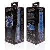 Мастурбатор из киберкожи Fleshlight Turbo Core Blue Ice (RP), прозрачный, 25 х 10 см фото №2 — секс игрушки: Украина, NO TABOO