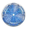 Мастурбатор из киберкожи Fleshlight Turbo Core Blue Ice (RP), прозрачный, 25 х 10 см фото №3 — секс игрушки: Украина, NO TABOO