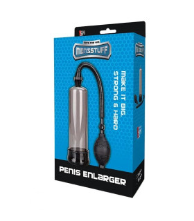Вакуумна помпа механічна Dreamtoys MenzStuff з грушею, чорна, 19 х 5 см - No Taboo