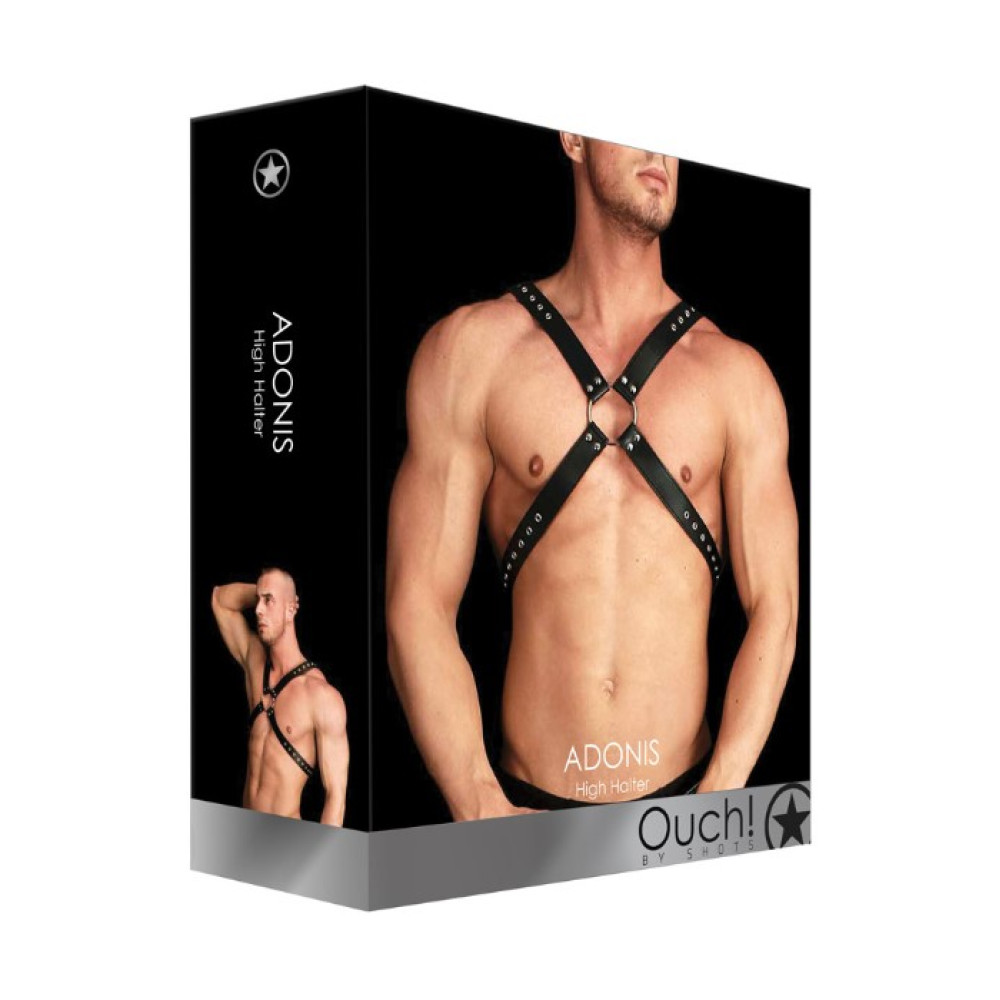 Портупея мужская Adonis Chest Harness, фото №2 — секс шоп Украина, NO TABOO