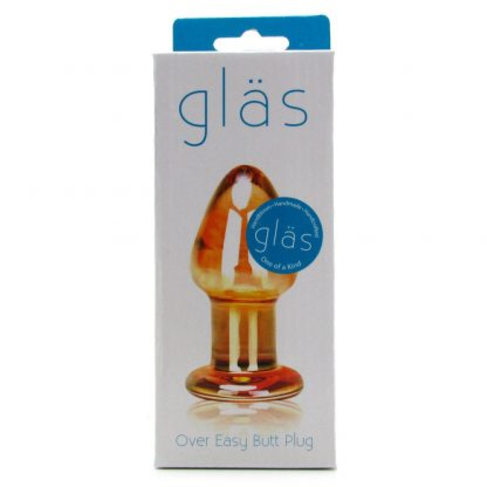 Анальная пробка GLAS, стеклянная фото №2 — секс игрушки: Украина, NO TABOO