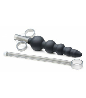 Градуированный шприц для смазки Graduated Beads, силиконовый - No Taboo