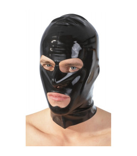 Маска латексная LateX черная унисекс - No Taboo
