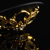 Пестисы с горным хрусталем и цирконием UPKO Luxury Baroque с итальянской кожи, черного цвета, фото №8 — секс шоп Украина, NO TABOO