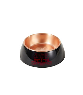 Миска для BDSM Pet-Play (игры в хозяина и питомца) UPKO х TOUCHDOG Puppy's Bowl, черная - No Taboo