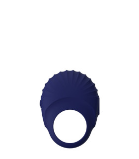 Эрекционное виброкольцо Dream Toys Blue Evolution Pallas, синего цвета - No Taboo