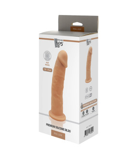 Фаллоимитатор реалистичный Dream Toys термоактивный, телесный, 18.4 см х 4 см - No Taboo