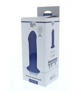 Фаллоимитатор Dream Toys Solid Love синий, 16.5 х 5 см - No Taboo