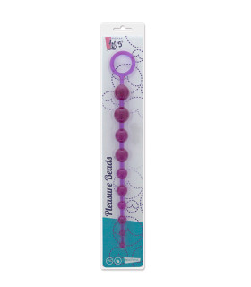 Анальные бусы Dream Toys, фиолетовые - No Taboo