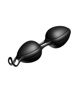 Вагинальные шарики JOYdivision Joyballs Secret, черные, 11.4 х 3.7 см - No Taboo