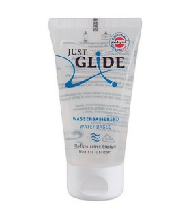 Лубрикант Just Glide Waterbased на водной основе, 50 мл - No Taboo