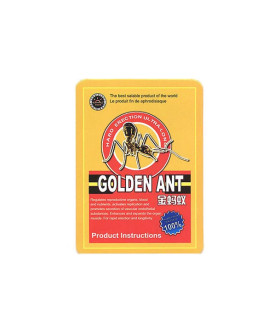 Таблетки для потенции Golden Ant Золотой Муравей, 10 шт - No Taboo