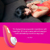 Бесконтактный массажер клитора Womanizer Liberty by Lily Allen Rebellious Pink фото №9 — секс игрушки: Украина, NO TABOO