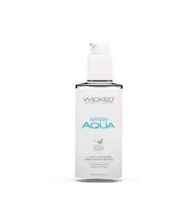 Лубрикант на водной основе Wicked Simply Aqua, 70 мл - No Taboo