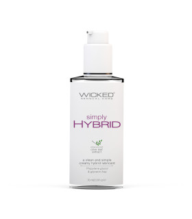 Лубрикант гибридный Wicked Simply Hybrid на водной и силиконовой основе, 70 мл - No Taboo