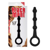 Анальная цепочка Chisa Black Mont из трёх бусин, чёрная, 17.5 х 2.5 см фото №1 — секс игрушки: Украина, NO TABOO