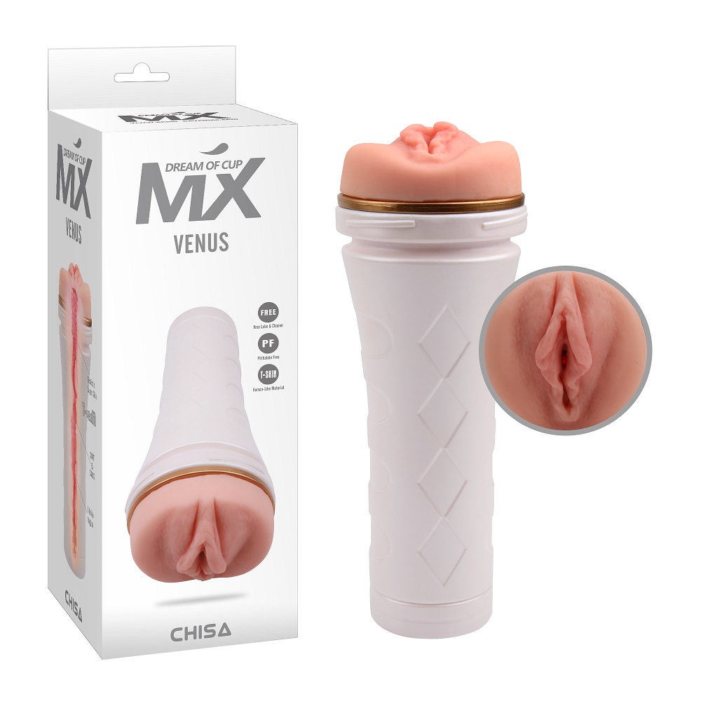 Мастурбатор вагина реалистичный Chisa Dream Cup MX Venus в белой колбе, бежевый-белый фото №0 — секс игрушки: Украина, NO TABOO