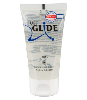 Лубрикант анальный Just Glide Anal на водной основе, 50 мл - No Taboo