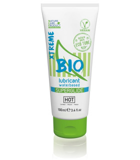 Лубрикант HOT BIO Super Glide на водной основе, 100 мл - No Taboo
