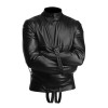 Смирительная рубашка Straight Jacket XL, черная, фото №3 — секс шоп Украина, NO TABOO