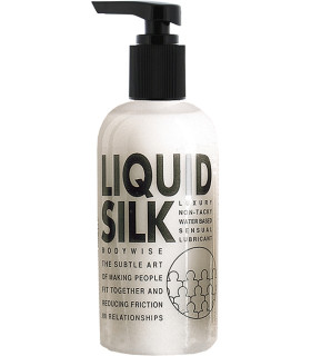 Лубрикант Bodywise Жидкий Шелк на водной основе, 250 мл - No Taboo