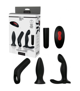 Набор для мужчин Dream Toys 5 Toys Lot of Love предметов, черный - No Taboo