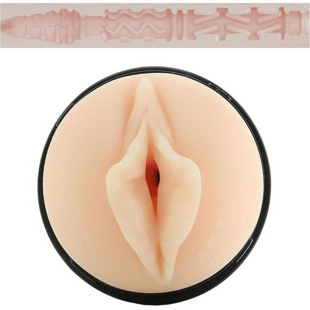 Мастурбатор вагина Pornstar Pussy реалистичный в колбе, телесный фото №2 — секс игрушки: Украина, NO TABOO