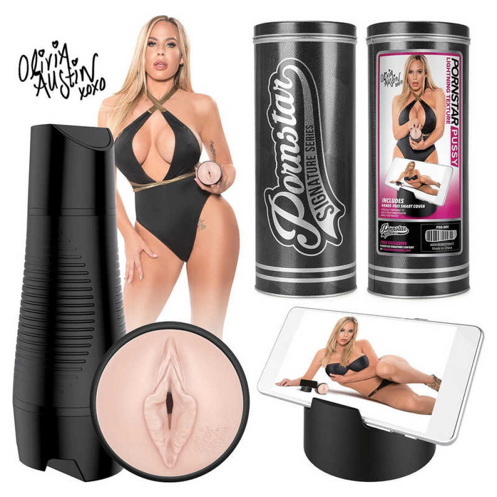 Мастурбатор вагина Pornstar Pussy реалистичный в колбе, телесный фото №0 — секс игрушки: Украина, NO TABOO
