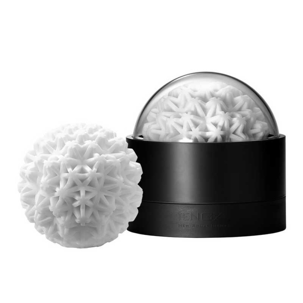 Mастурбатор Tenga Geo Coral в форме шара, белый фото №0 — секс игрушки: Украина, NO TABOO