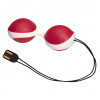 Вагинальные шарики Vibratissimo DuoBalls с вибрацией, красные фото №1 — секс игрушки: Украина, NO TABOO