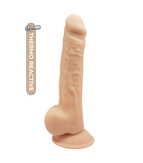 Фаллоимитатор реалистичный Dream Toys термоактивный, телесный, 24.1 см х 4.5 см - No Taboo