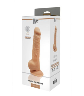 Фаллоимитатор реалистичный Dream Toys термоактивный, телесный, 24.1 см х 4.5 см - No Taboo