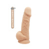 Фаллоимитатор на присоске Dream Toys термоактивный, телесный, 22 см х 4.5 см фото №1 — секс игрушки: Украина, NO TABOO