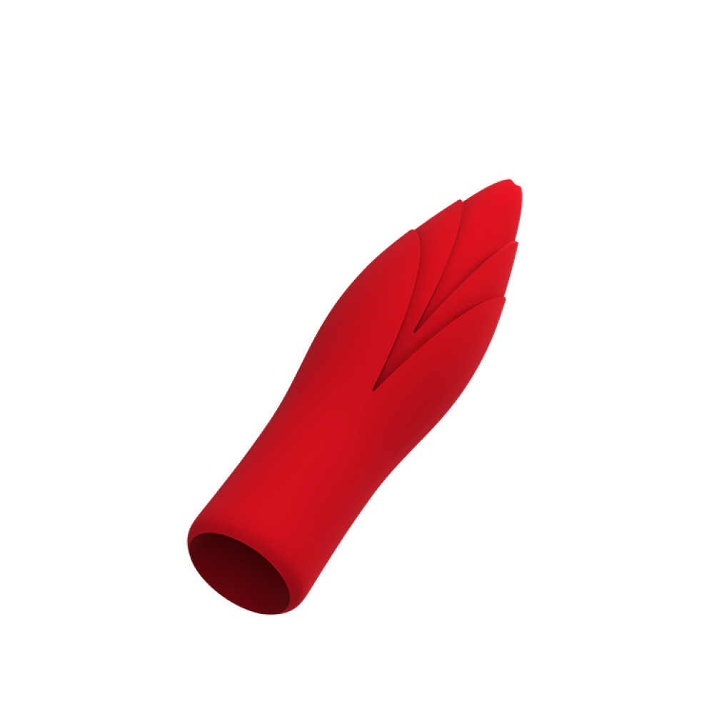 Минивибратор Dream Toys Red Revolution со съемной вибропулей, красный, 10 х 3 см фото №6 — секс игрушки: Украина, NO TABOO