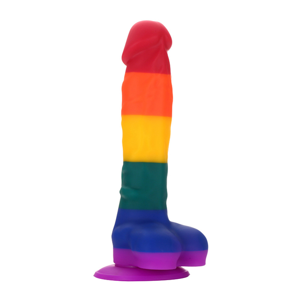 Фаллоимитатор на присоске Dream Toys Pride, разноцветный фото №0 — секс игрушки: Украина, NO TABOO