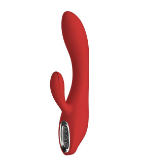 Вибратор-кролик Dream Toys Sofia красный, 20.8 х 3.5 см - No Taboo