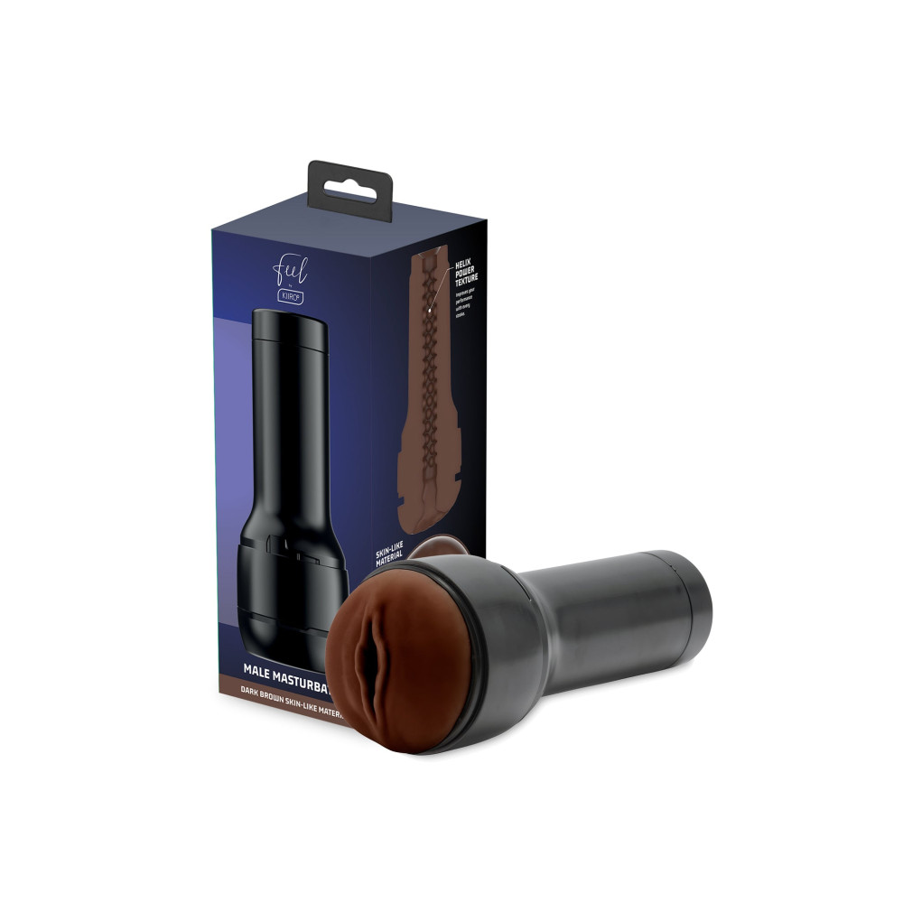 Мастурбатор вагина реалистичный Kiiroo Feel Stroker из киберкожи коричневый, 22 см х 8.4 см фото №0 — секс игрушки: Украина, NO TABOO