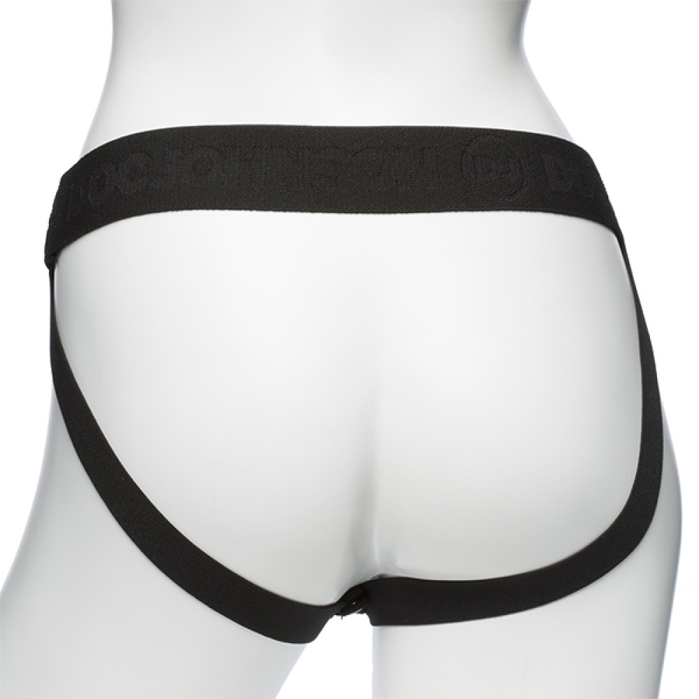 Страпон с вибрацией на пульте управления Body Extensions Strap-On, черный фото №6 — секс игрушки: Украина, NO TABOO