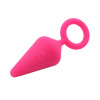 Анальная пробка Chisa Candy Plug с кольцом, розовая, размер S, 7.1 см х 2.5 см фото №3 — секс игрушки: Украина, NO TABOO