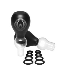 Помпы на соски Nipple Amplifier прозрачные, из пластика - No Taboo