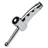 Насадка для анального душа Shower Cleansing Nozzle серебристая, 17.7 см фото №2 — секс игрушки: Украина, NO TABOO