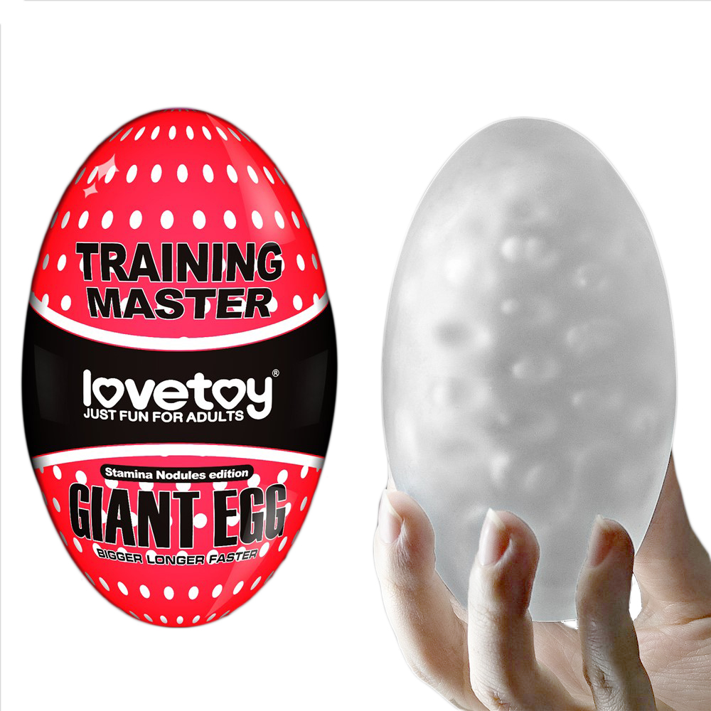 Мастурбатор яйцо нереалистичный Giant Egg Masturbator белый, 13 см х 7 см фото №0 — секс игрушки: Украина, NO TABOO
