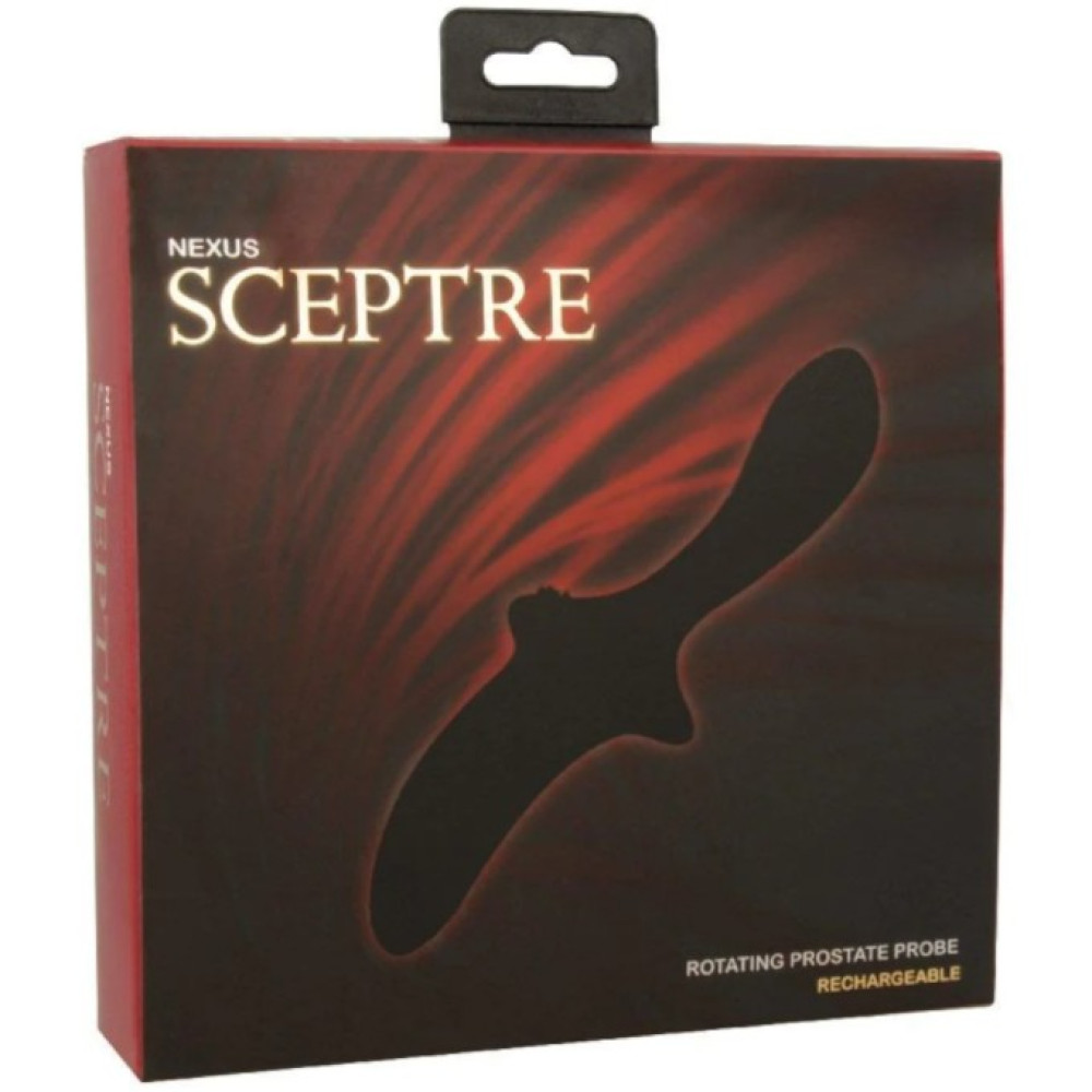 Массажер простаты Nexus Sceptre с вращающейся головкой, 21 см х 3.5 см фото №3 — секс игрушки: Украина, NO TABOO