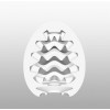 Мастурбатор яйцо Tenga Egg Wavy безцветный, 6.1 см х 4.9 см фото №3 — секс игрушки: Украина, NO TABOO